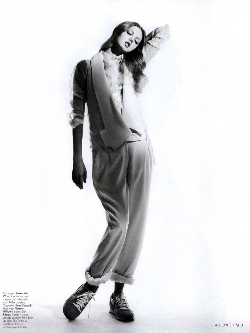 Lindsey Wixson featured in Spring Awakening, January 2011