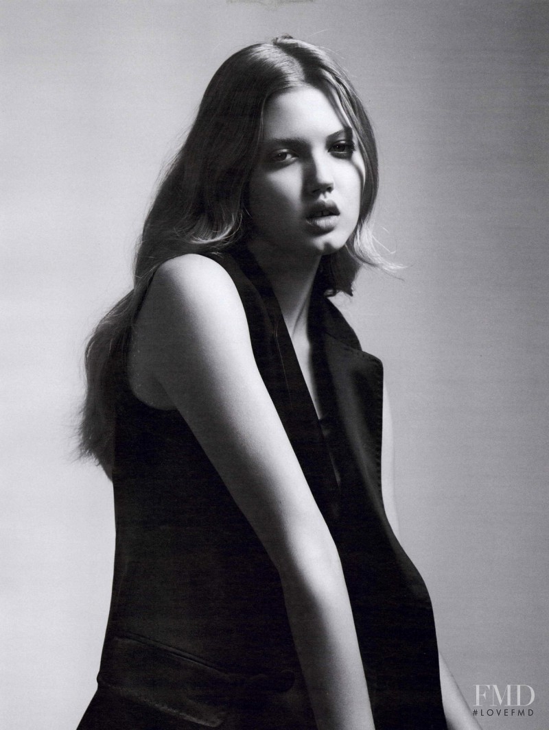 Lindsey Wixson featured in Spring Awakening, January 2011