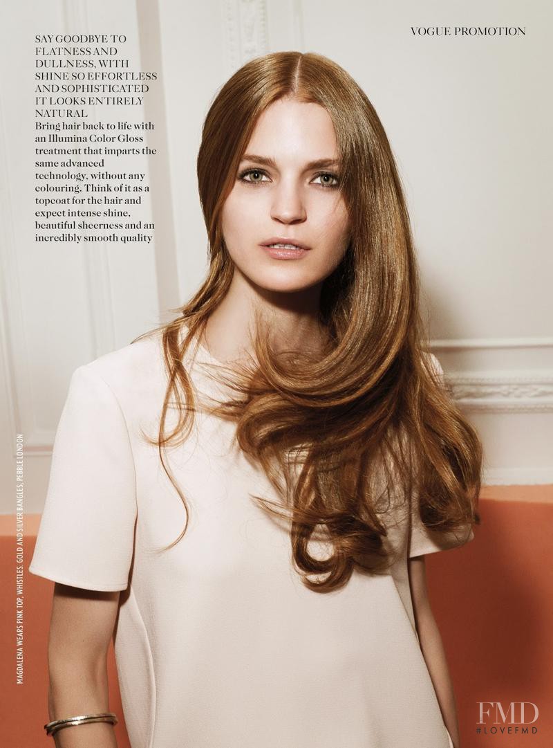 Magdalena Langrova featured in Britt, Iris and Magdalena, September 2013