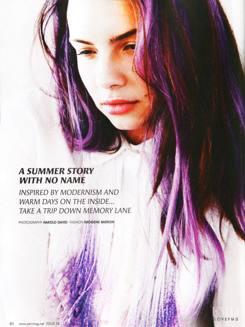 Vanessa Milde featured in A Summer Story With No Name, November 2008