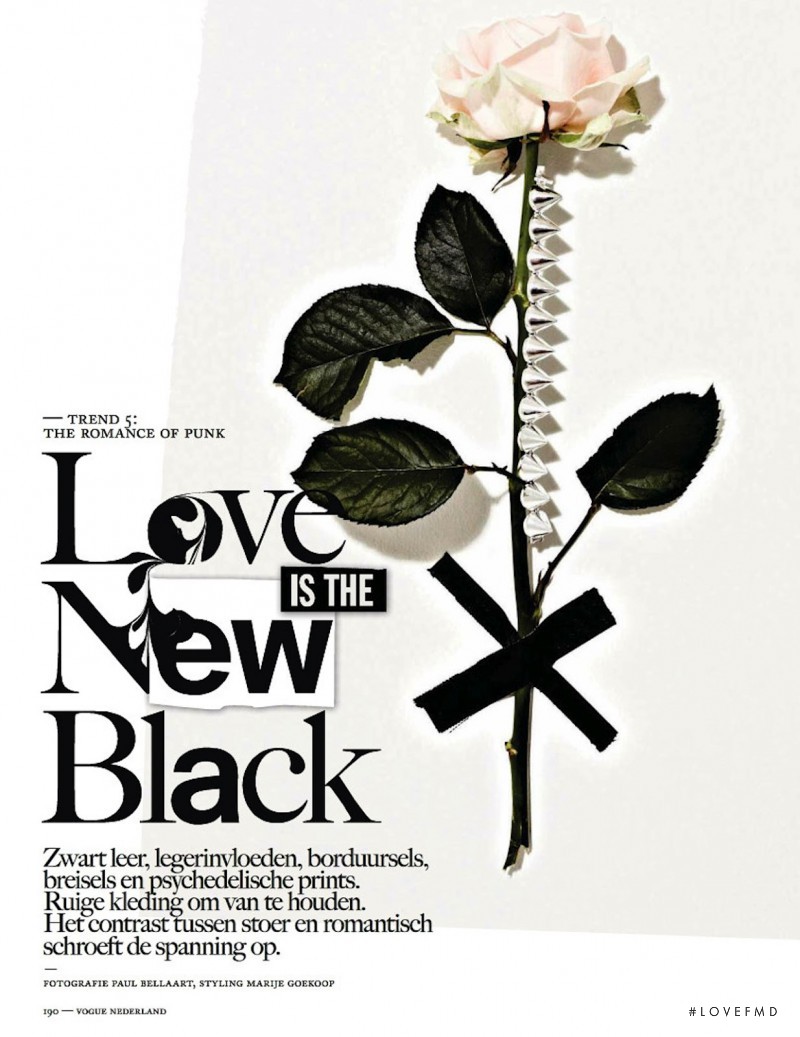 Love Is The New Black, September 2012