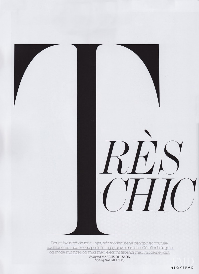 Très Chic, February 2012