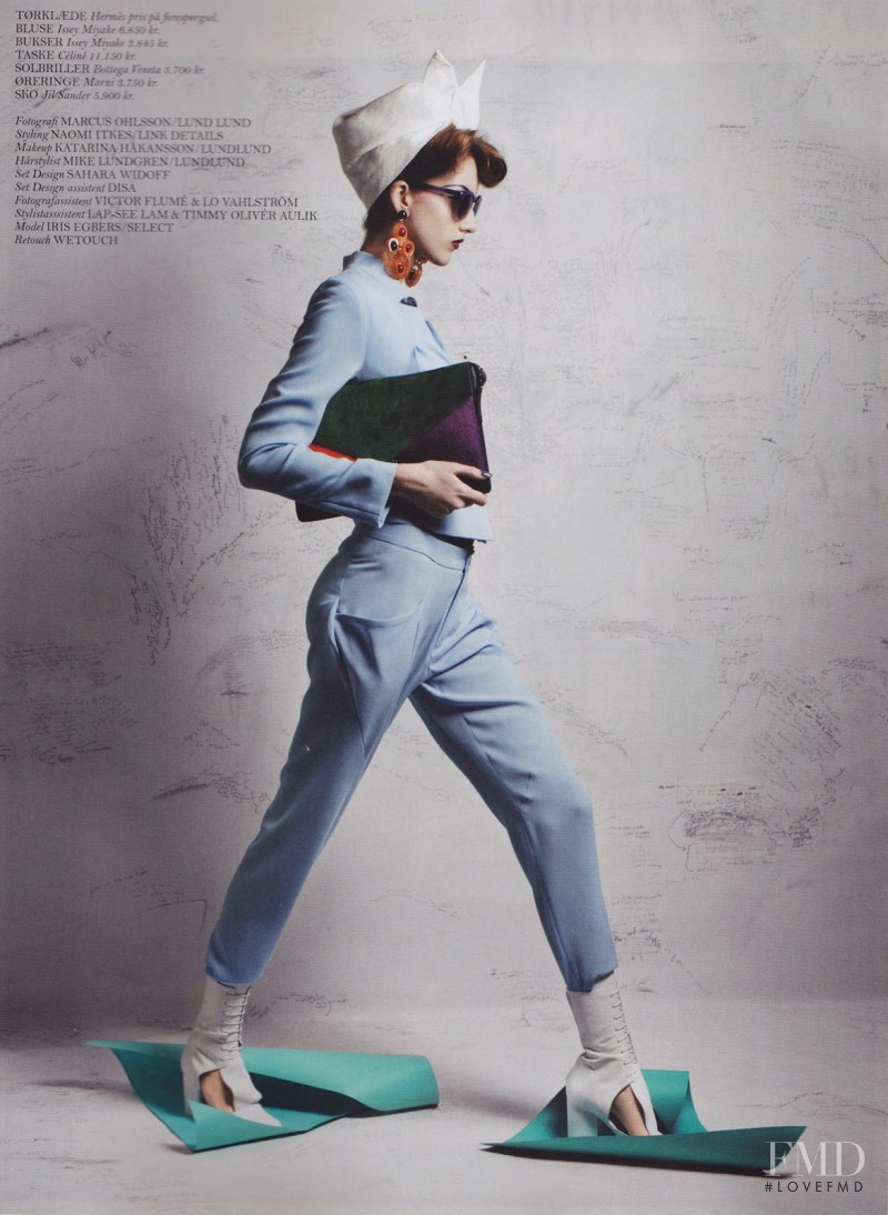 Iris Egbers featured in Très Chic, February 2012