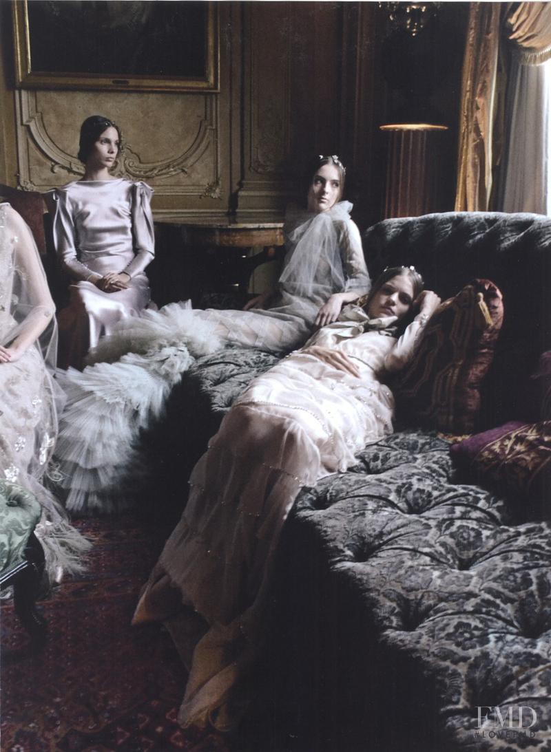 Allaire Heisig featured in Valentino Haute Couture, September 2011