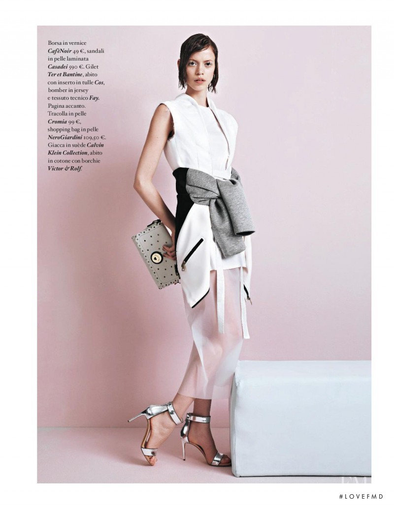 Amanda de Oliveira Queiroz featured in Gradazioni di bianco, March 2014