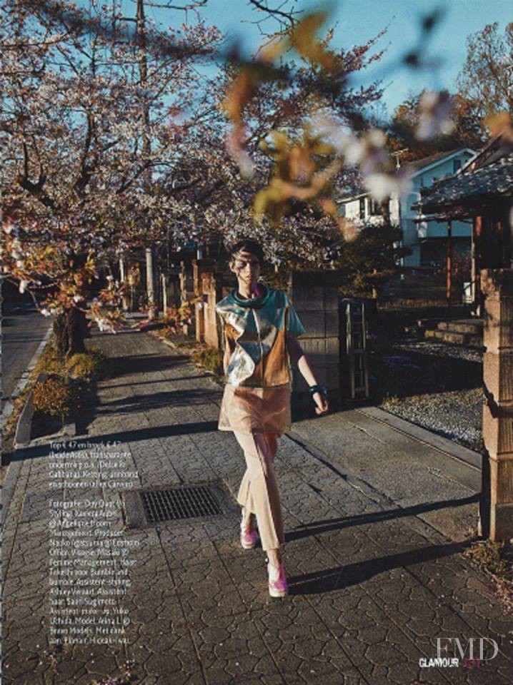 Amanda de Oliveira Queiroz featured in Pastel pour elle, October 2013