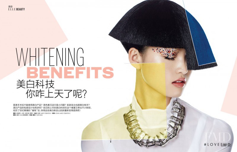 Xin Xie featured in Whitening Benefits, March 2016