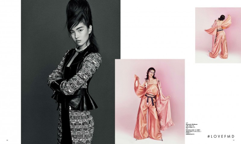 Wangy Xinyu featured in Girls on Fire, January 2016