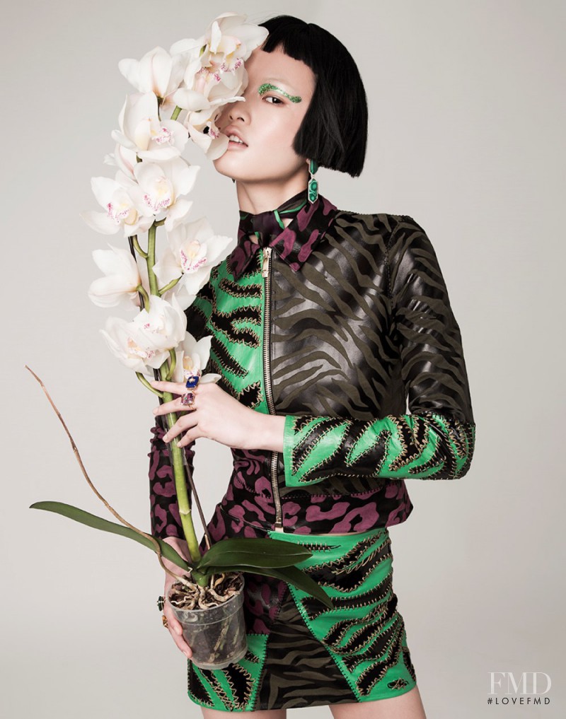 Xin Xie featured in Flower Power, March 2016