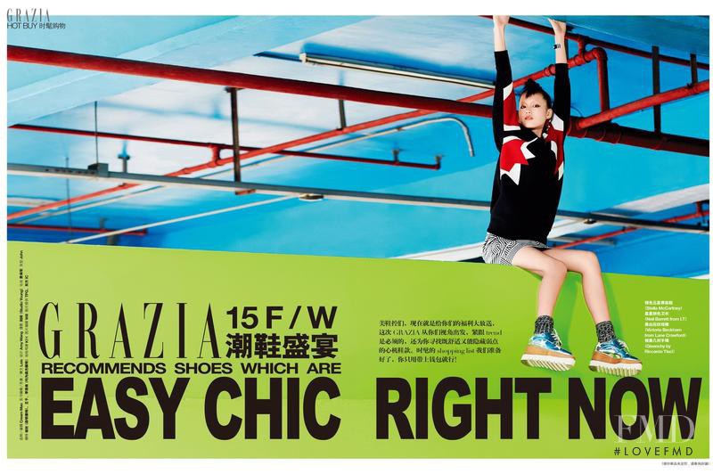 Xin Xie featured in Easy Chic Right Now, October 2015