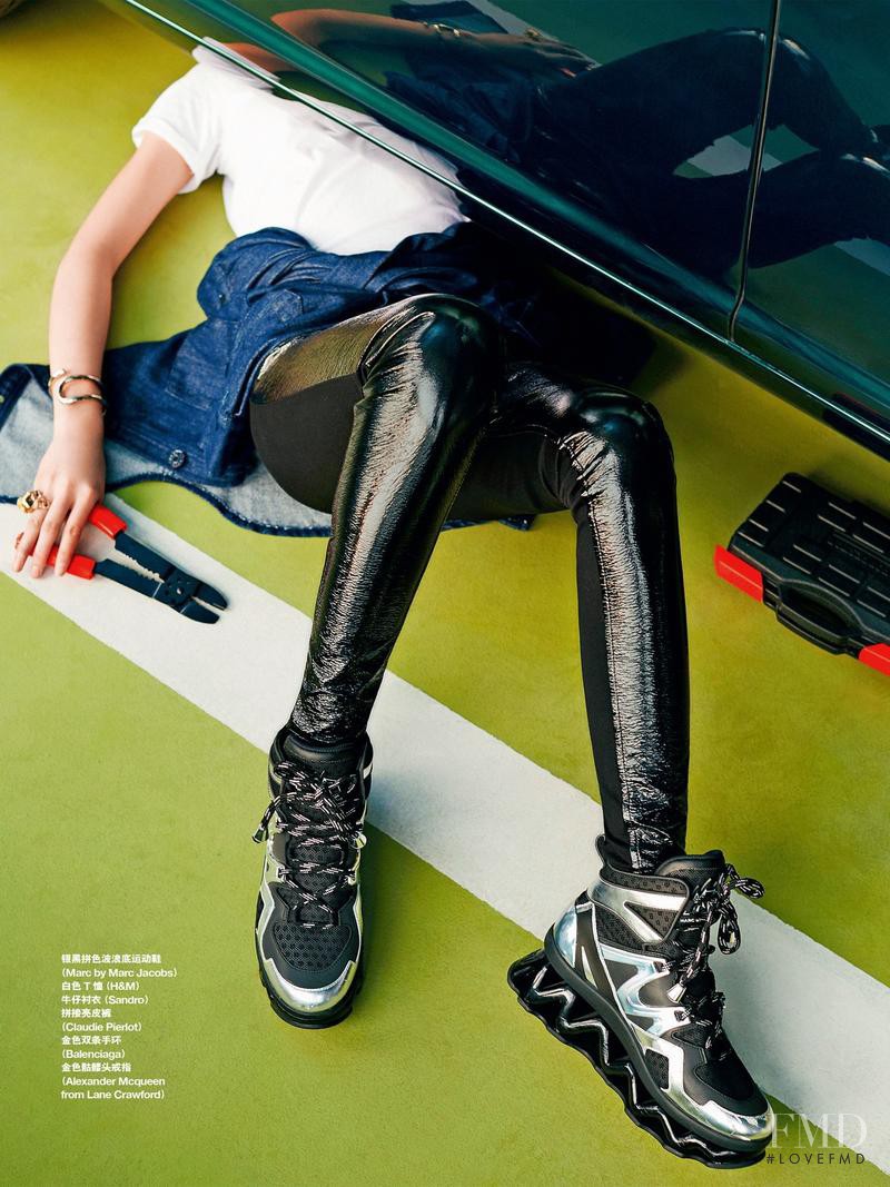 Xin Xie featured in Easy Chic Right Now, October 2015