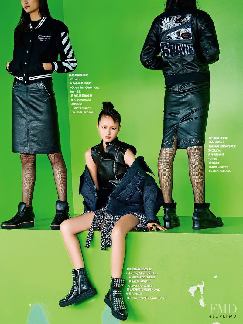 Xin Xie featured in Easy Chic Right Now, October 2015