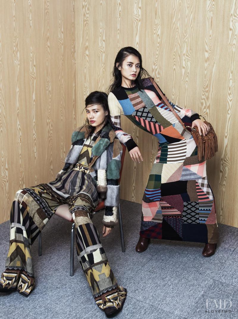 Meng Zheng featured in 2015 F/W New Fashion, September 2015