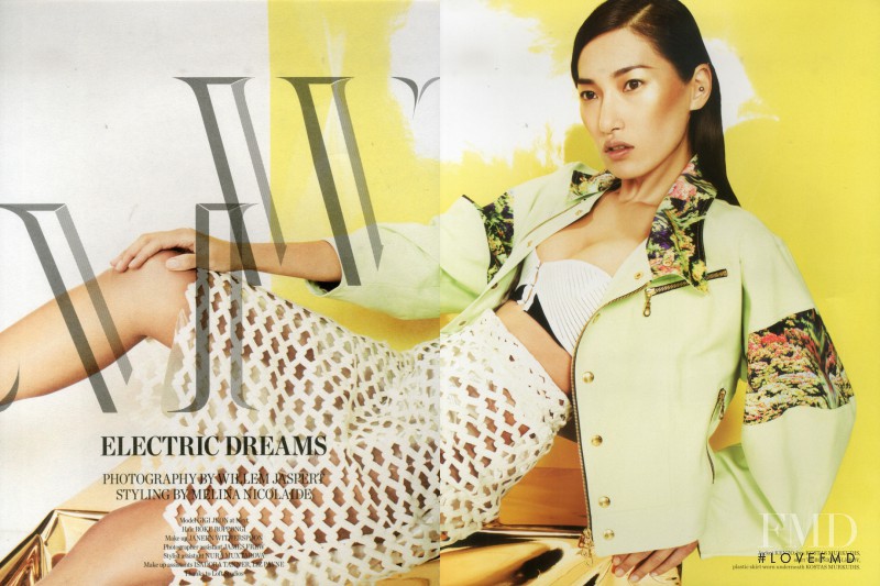 Gigi Jeon featured in Electric Dreams, March 2013