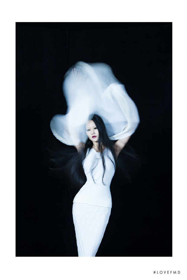 Ren Hui featured in Fashion, December 2014