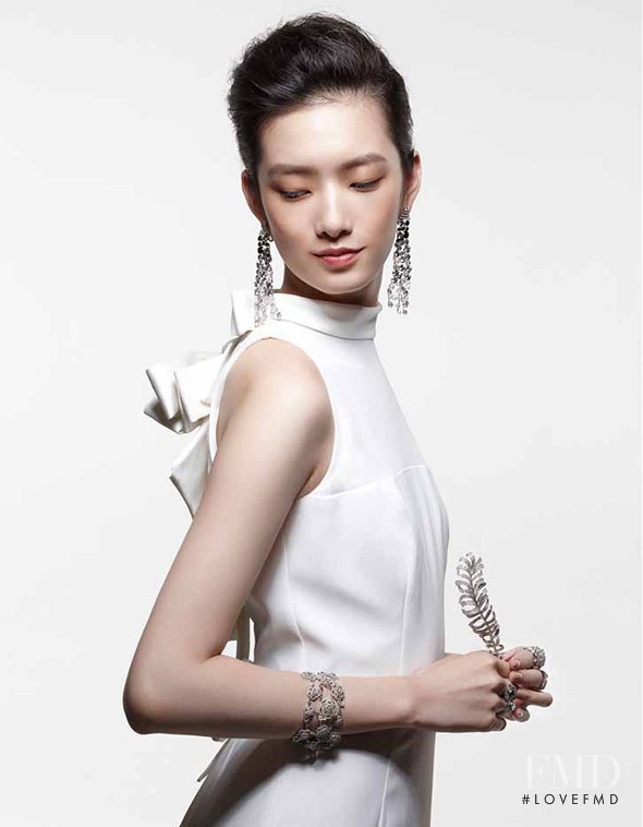 Cici Xiang Yejing featured in Beauty, October 2013