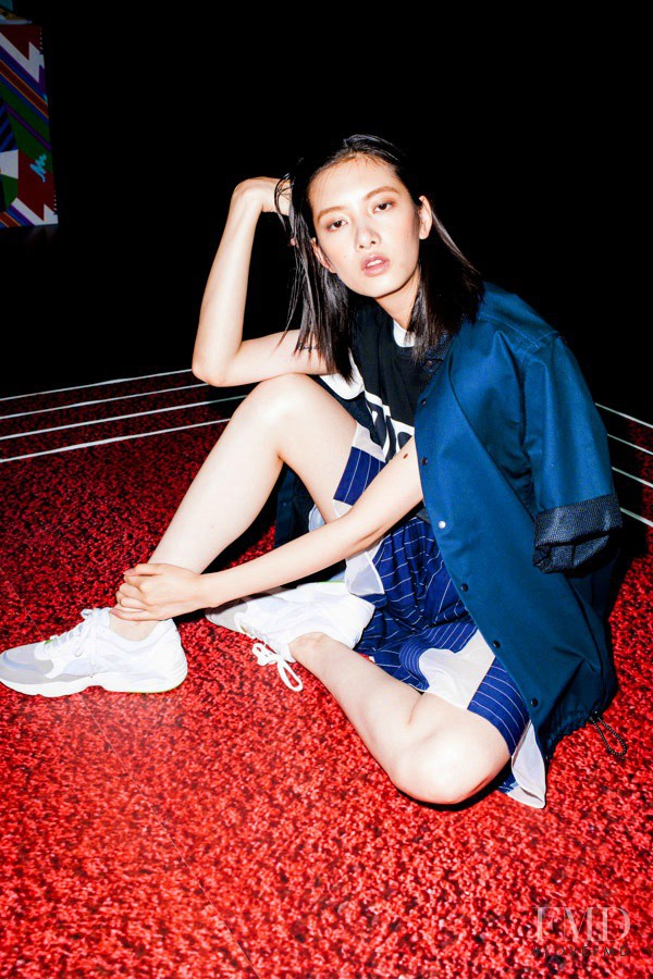 Cici Xiang Yejing featured in Puma x Cici, July 2015