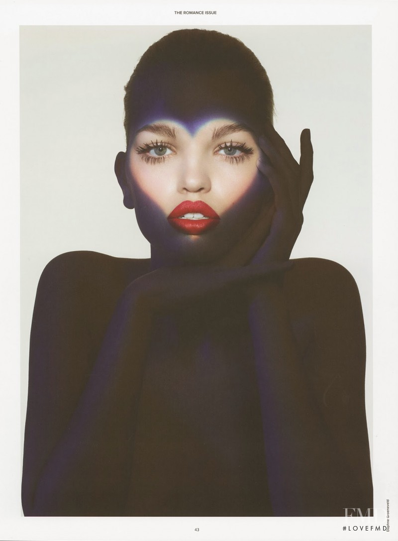 Daphne Groeneveld featured in Blue Romance, February 2014