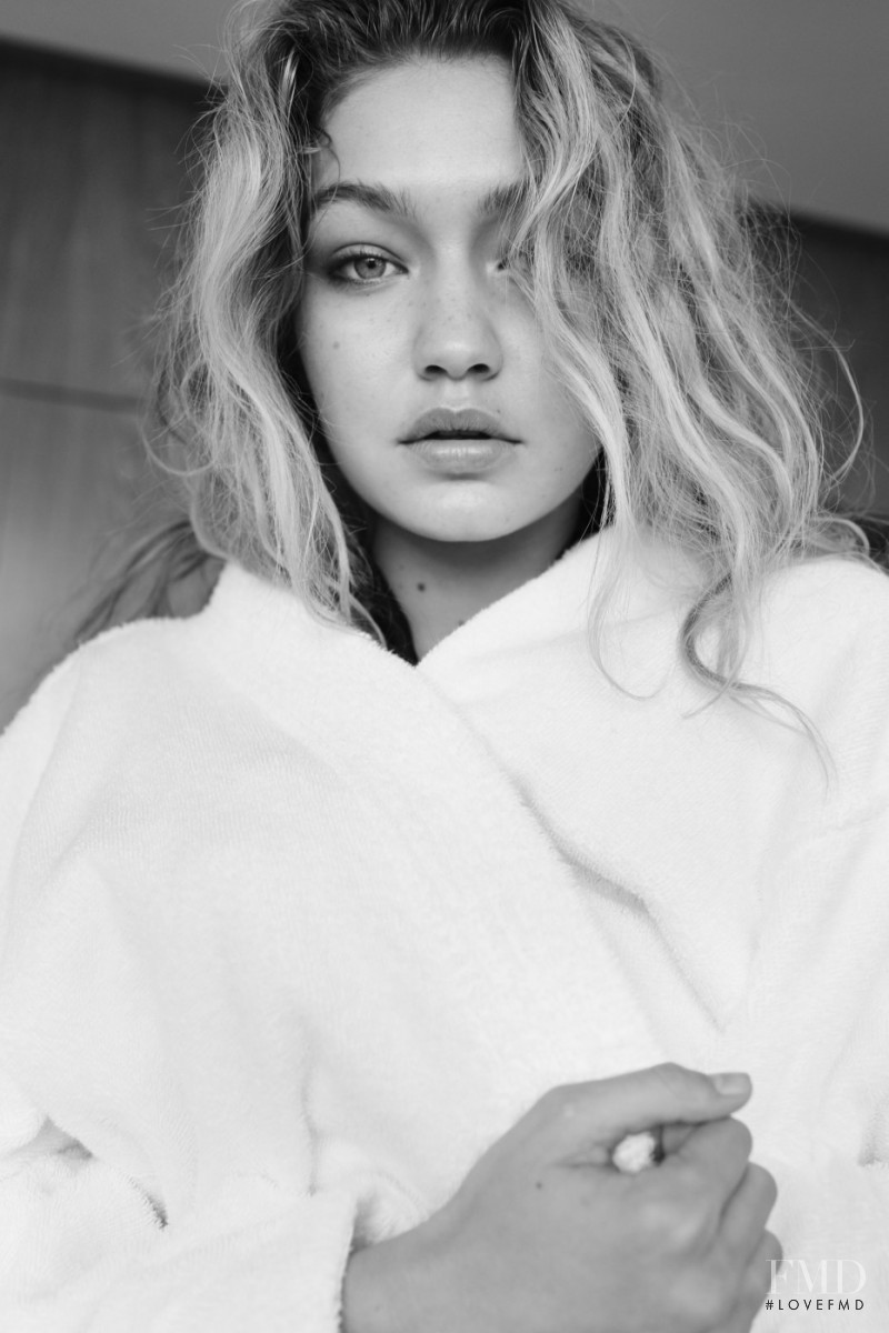 Gigi Hadid featured in Towel-Clad, March 2015