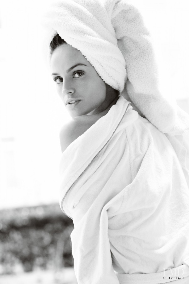 Izabel Goulart featured in Towel-Clad, March 2015