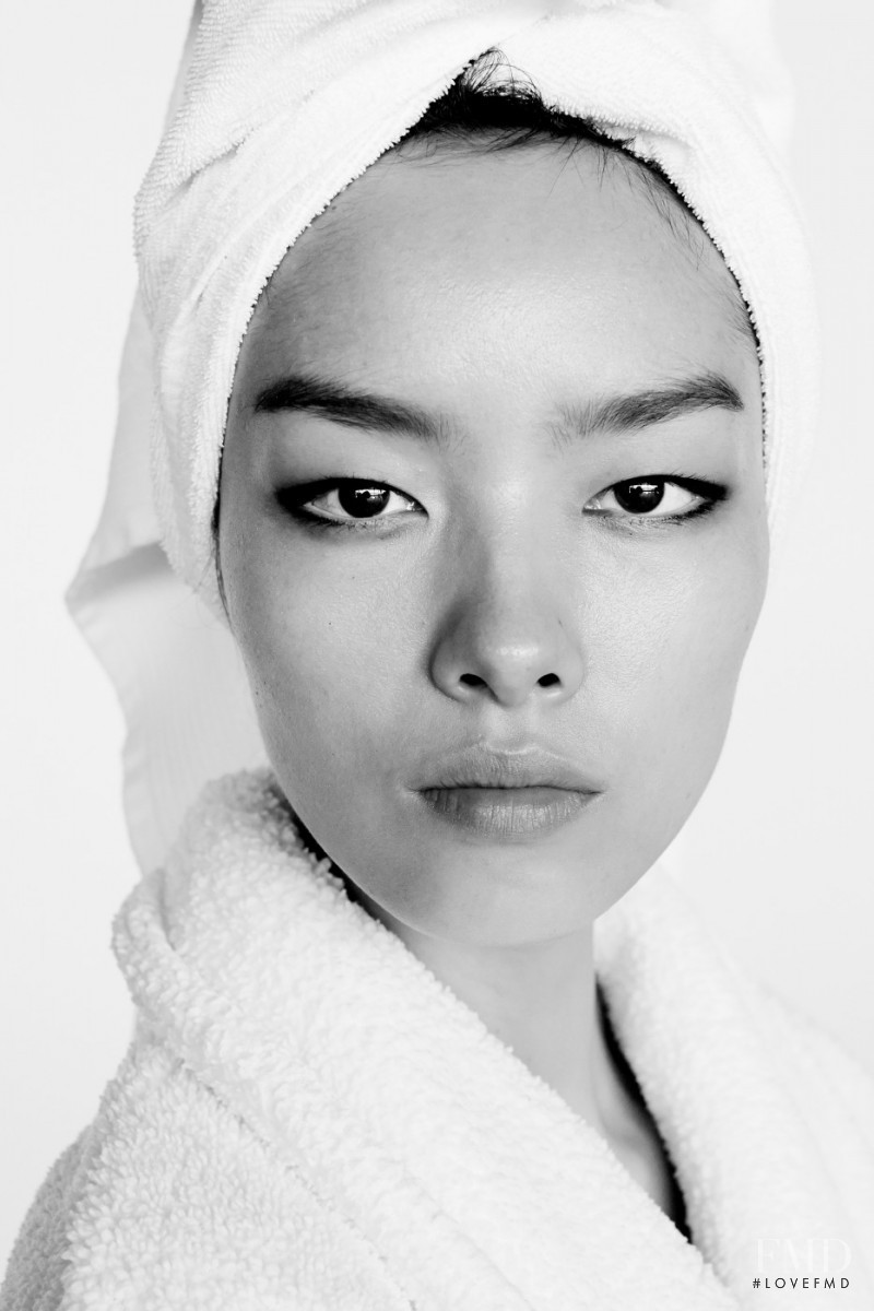 Fei Fei Sun featured in Towel-Clad, March 2015