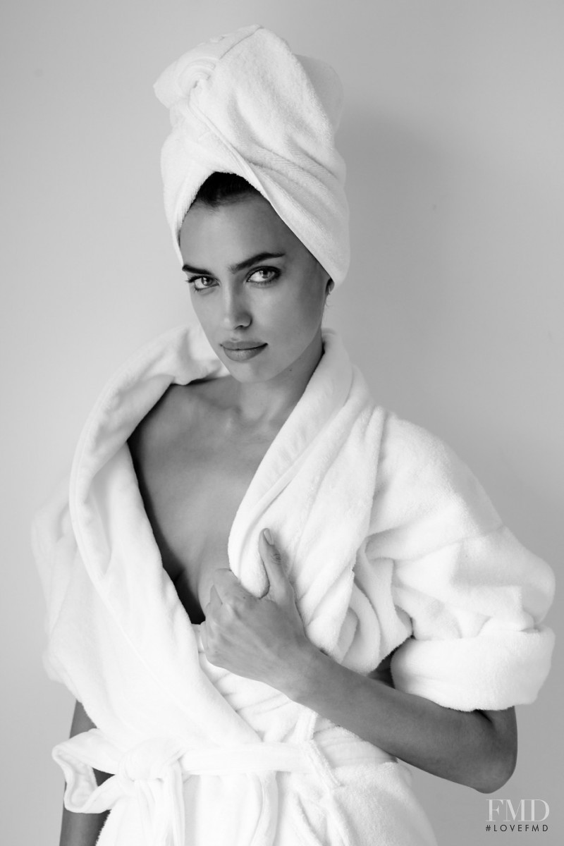 Irina Shayk featured in Towel-Clad, March 2015
