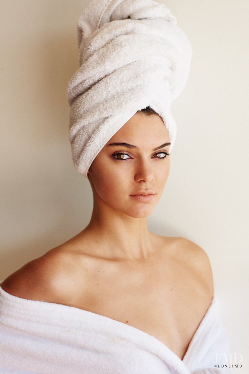 Kendall Jenner featured in Towel-Clad, March 2015