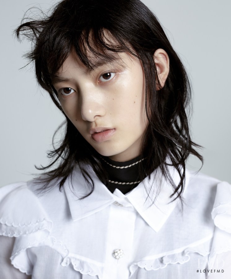 Cici Xiang Yejing featured in The Meaning of White, March 2015
