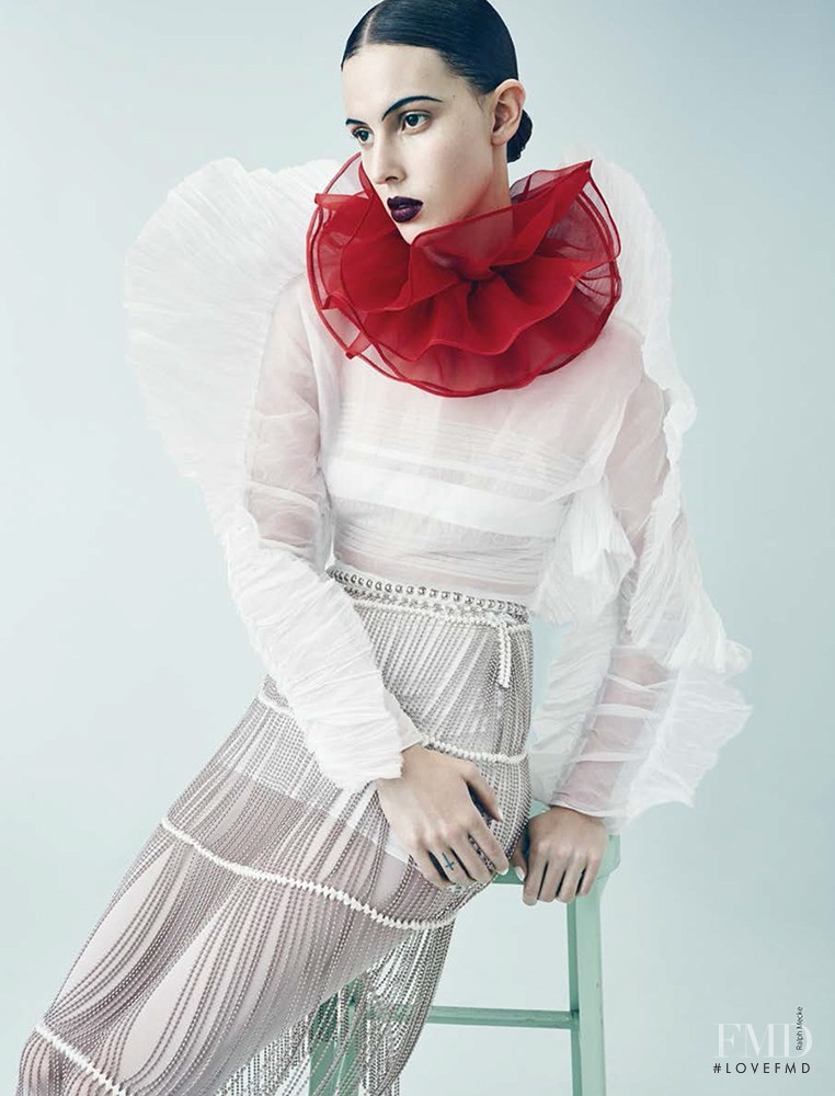 Ruby Aldridge featured in Black Tie White Noise, March 2016