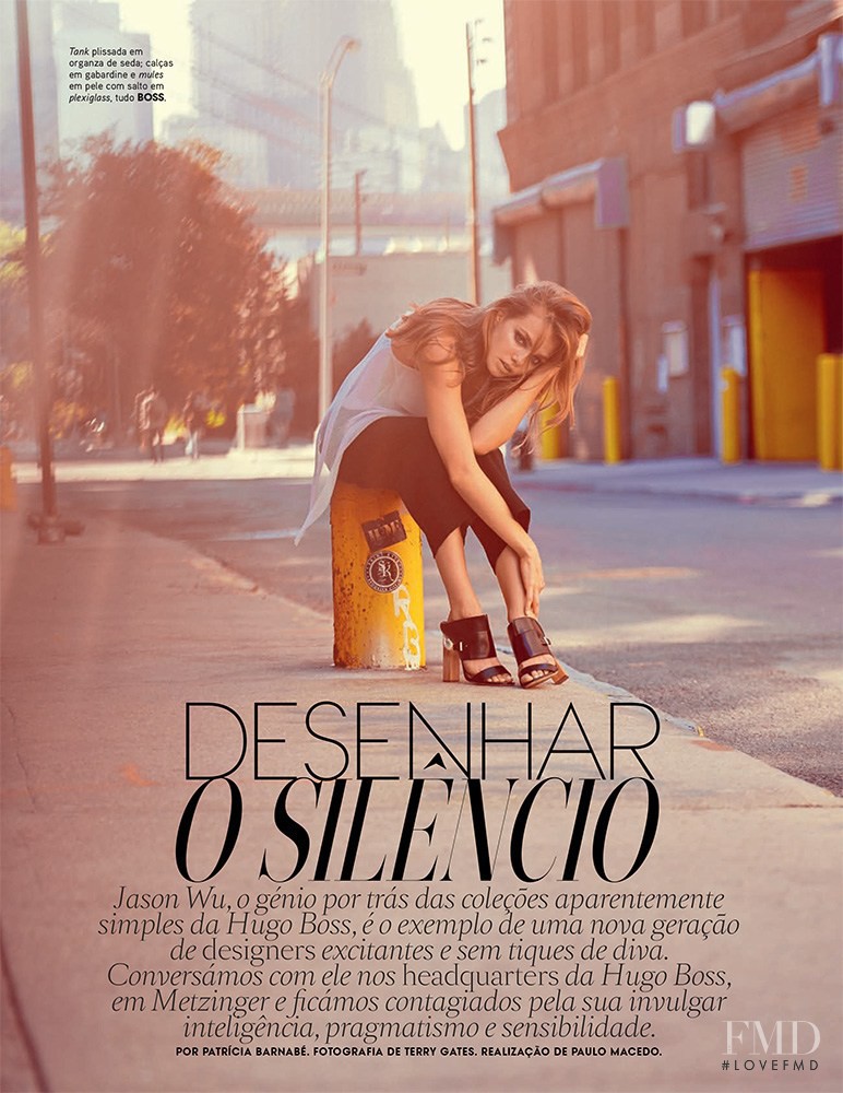 Kristine Frøseth featured in Desenhar O Silêncio, March 2016