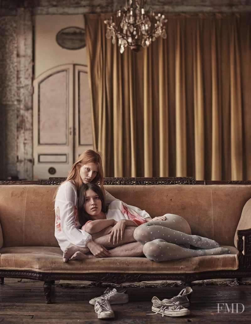Lottie Hayes featured in Lottie, Niki, Erin, February 2016