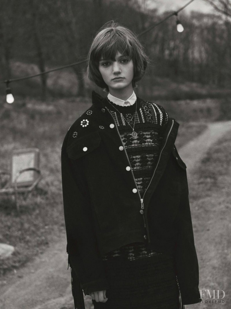 Peyton Knight featured in Melancholia, April 2016