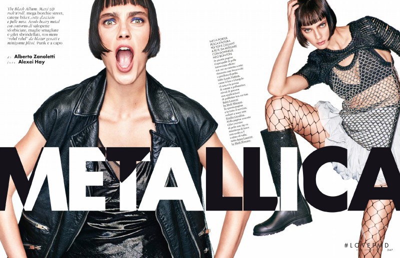 Agnes Sokolowska featured in Metallica, April 2016