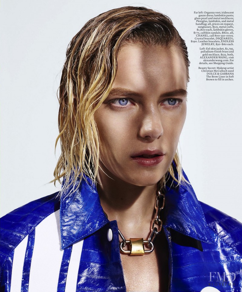 Erika Linder featured in Built for speed, April 2016