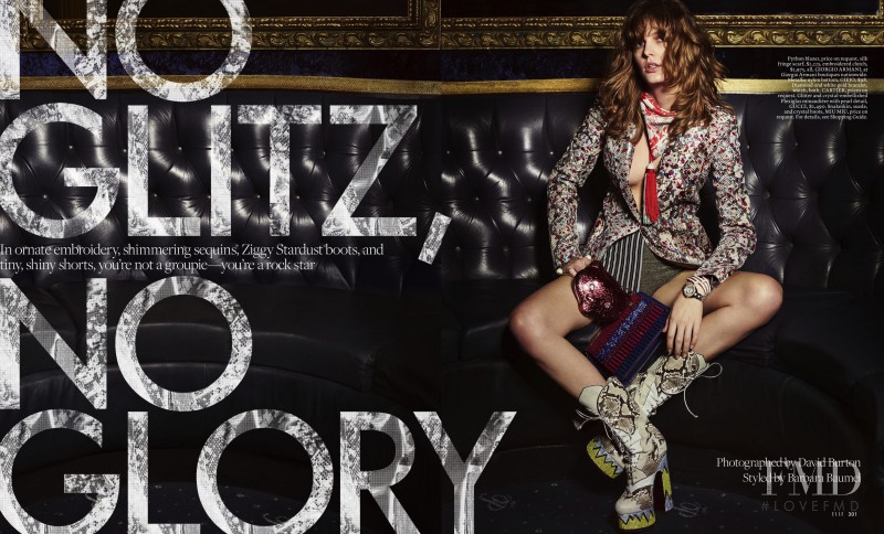Zlata Mangafic featured in No glitz, no glory, April 2016