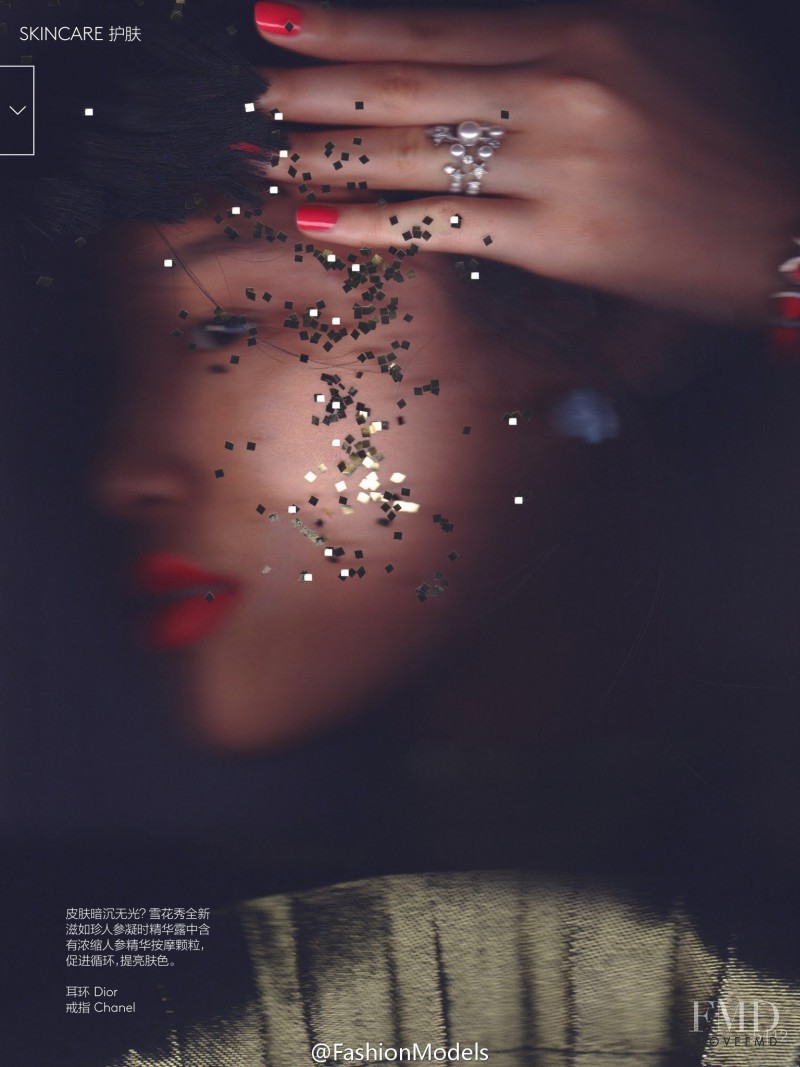 Tian Yi featured in Beauty Flash, November 2015