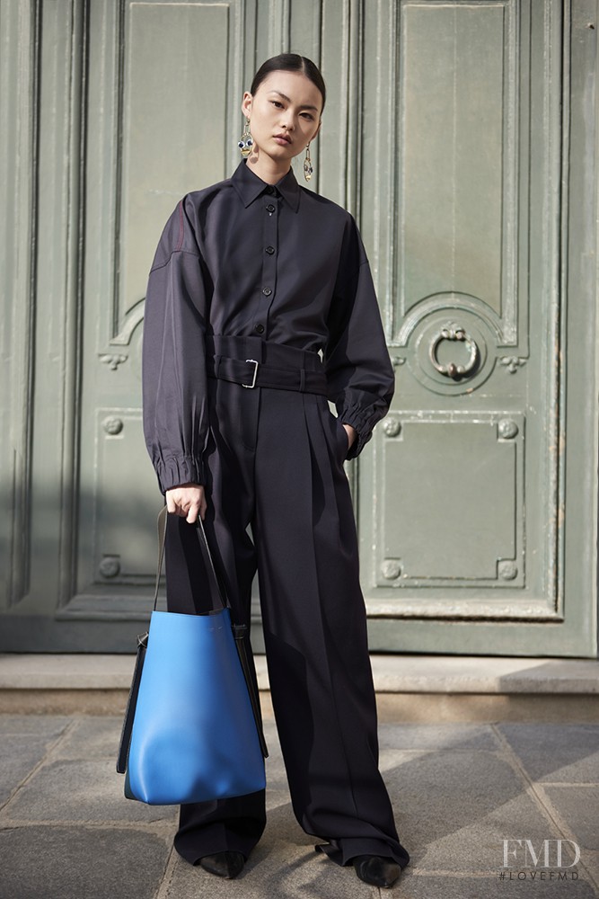 Cong He featured in Celine in Paris, December 2015