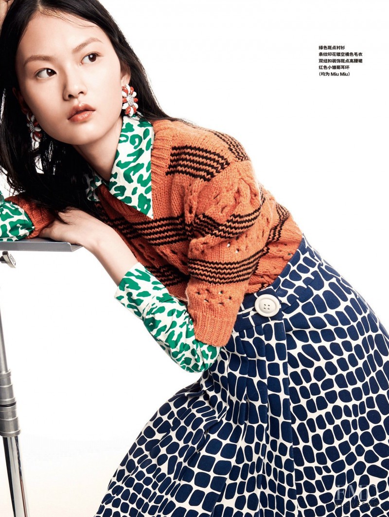 Cong He featured in Bang! F/W 2015 Enticing Looks, September 2015