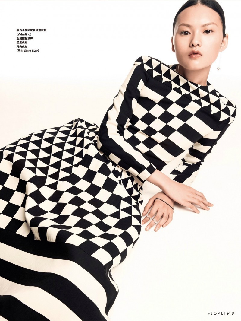 Cong He featured in Bang! F/W 2015 Enticing Looks, September 2015