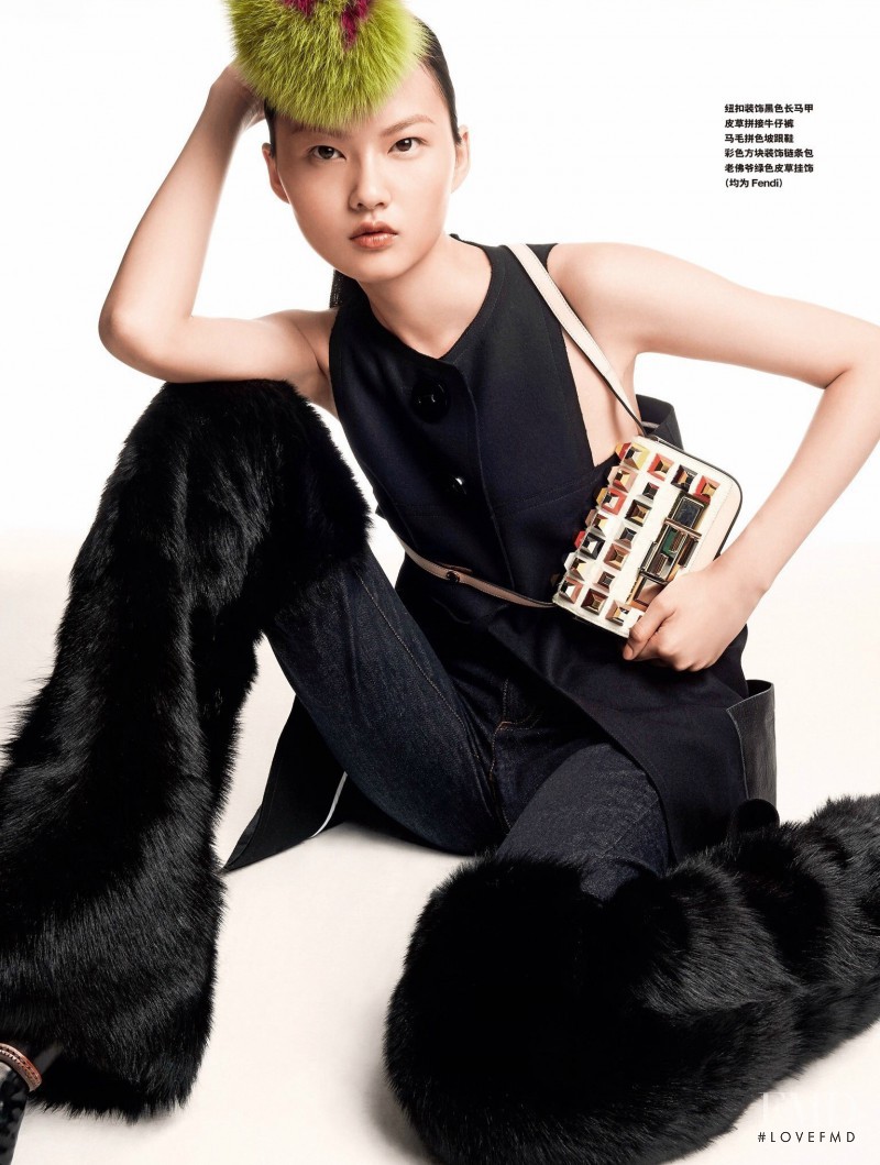 Cong He featured in Bang! F/W 2015 Enticing Looks, September 2015