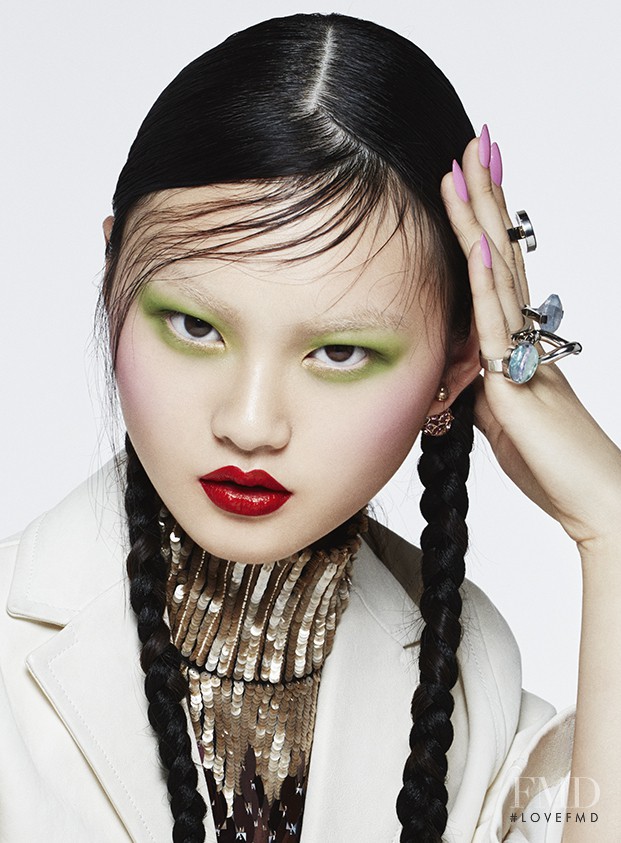 Cong He featured in Beauty, September 2015