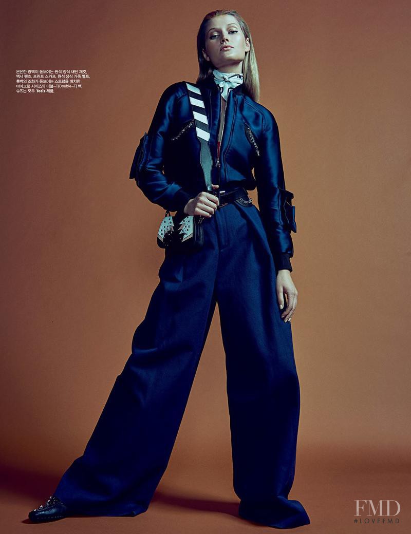 Toni Garrn featured in A modern Portrait, April 2016