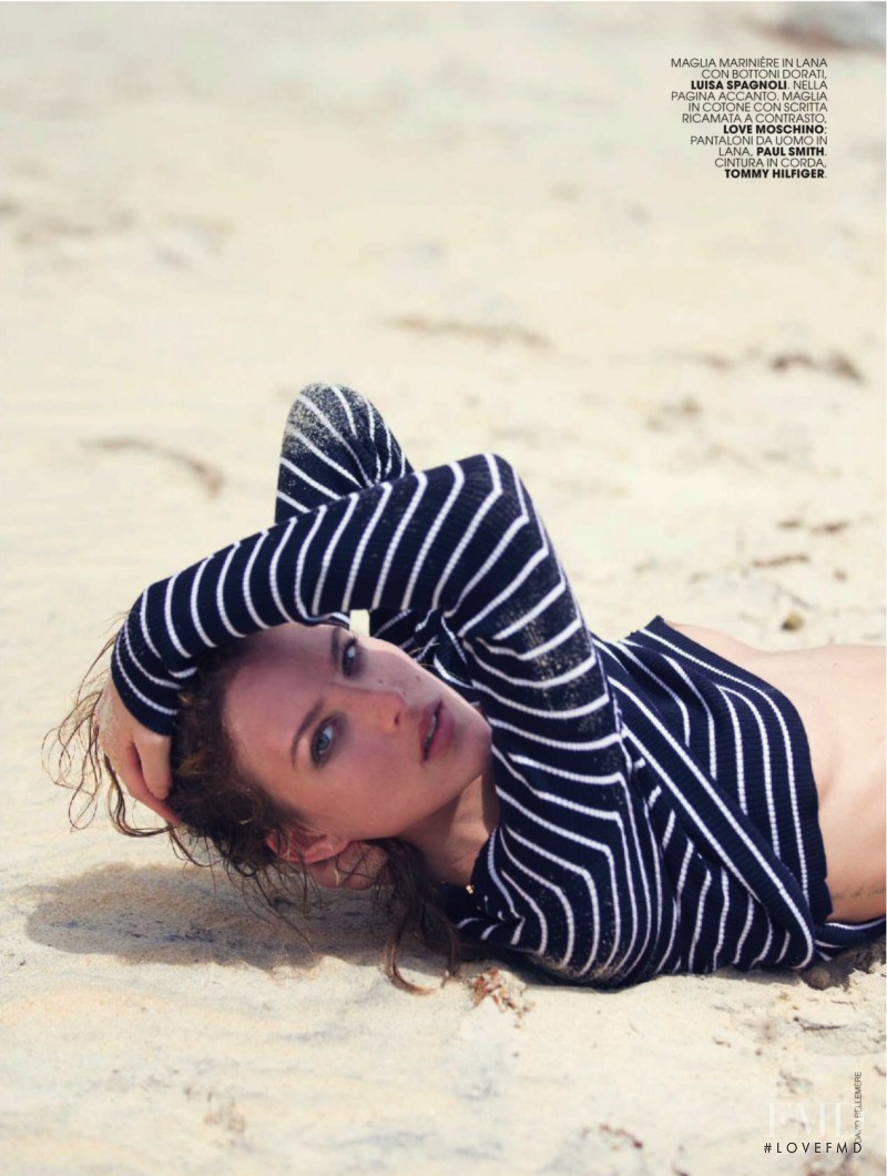 Eliza Cummings featured in Navy Blue - Contemporary Sailor Timeless, April 2016