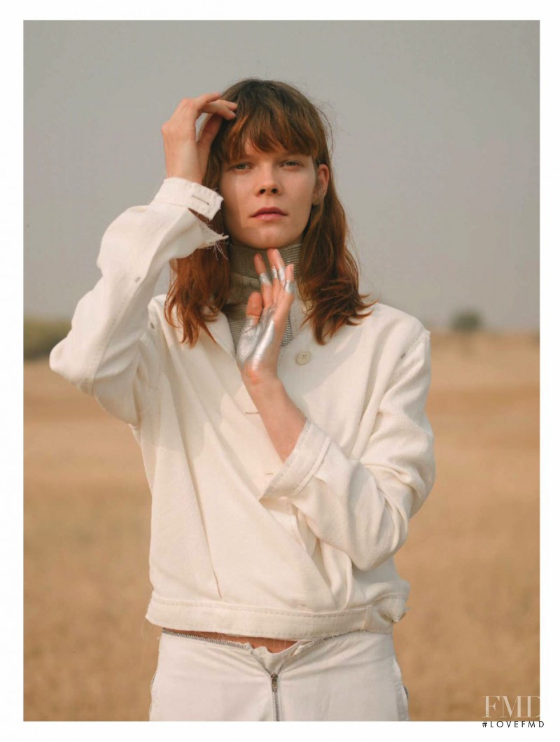 Irina Kravchenko featured in Techno White, April 2016