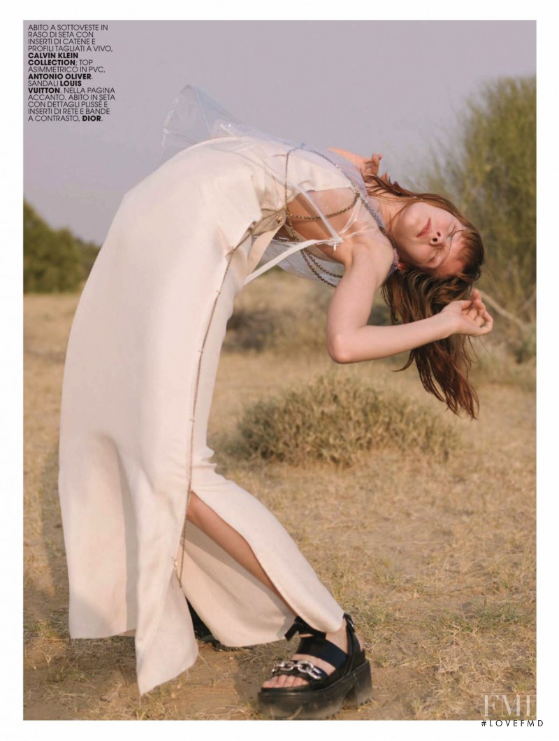 Irina Kravchenko featured in Techno White, April 2016