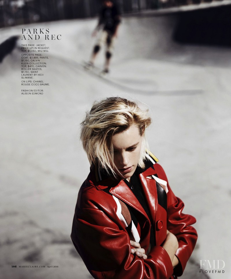 Erika Linder featured in Ramp it up, April 2016