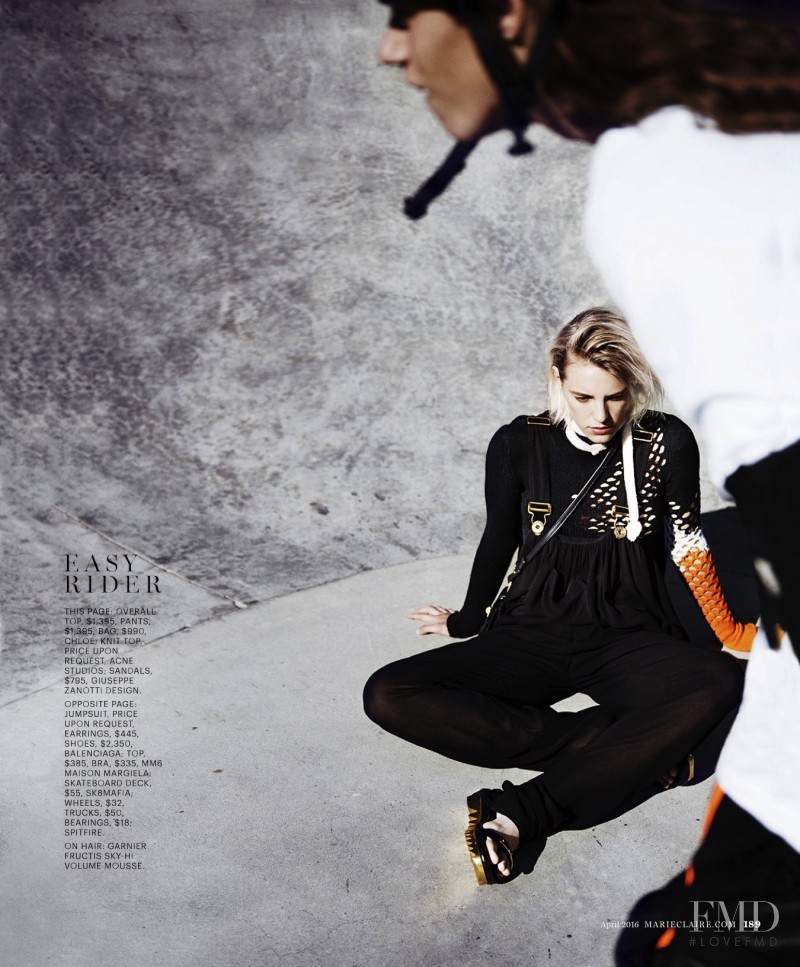 Erika Linder featured in Ramp it up, April 2016