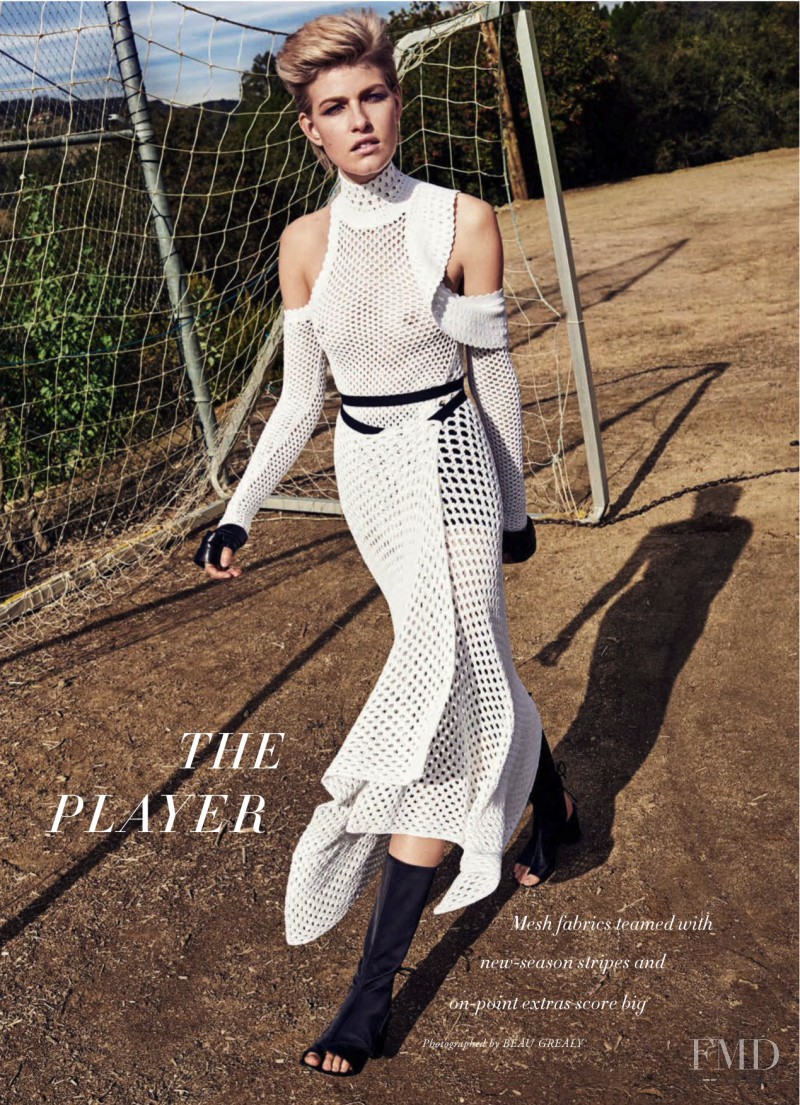 Louise Parker featured in The Player, April 2016