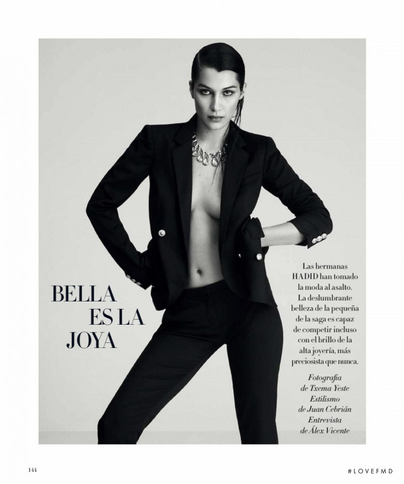 Bella Hadid featured in Bella Es La Joya, April 2016