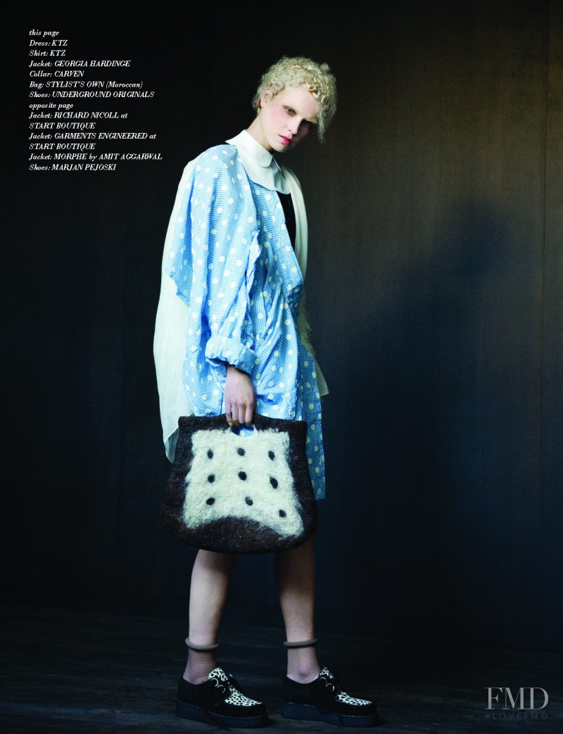 Kathleen Burbridge featured in Pale Clouded White, January 2011